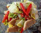 Foto langkah ke 3 dari resep Tumis Sawi Putih & bakso.