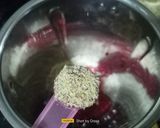 A picture of step 1 of Thandai Rose Lassi.