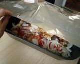 Karaj kolbásszal töltve recept fázis 4 fotója