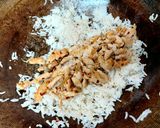 A picture of step 4 of My Salt + Pepper Seasoned Chicken Fried Rice 😋.