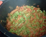 Foto del paso 7 de la receta: Gnocchis en leche de coco y salteado de espaguetis de verduras con anís y frutos secos