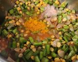 A picture of step 4 of Gawar Chana Dal Dhaba Style Sabzi.