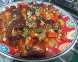Foto langkah ke 8 dari resep Ayam Goreng Saos Kungpao.