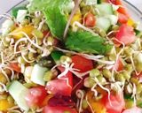 A picture of step 3 of Sprout Moong Salad.