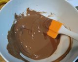 Une image de l'étape 1 de Gâteau noisette chocolat.