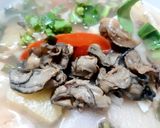 Hình bước làm 2 của món Canh hàu nấu măng chua
