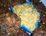 A picture of step 1 of Coconut Mango Chutney.