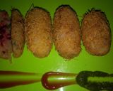 A picture of step 3 of Beetroot cutlet.