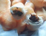 Foto langkah ke 7 dari resep Roti goreng isi pisang coklat.