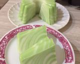 Foto langkah ke 5 dari resep Puding Marmer Pandan.