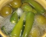 A picture of step 1 of Enchiladas Suizas (My Style).