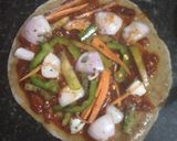 বাজরা আটাও ময়দার সুস্বাদু পিৎজা(bajra o atta diye mojadar o suswadu pizza recipe in Bengali)) রেসিপির ধাপ 8 ছবি