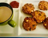 A picture of step 7 of Mutter dal vada/masala vada.