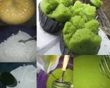 Foto langkah ke 1 dari resep Bolu Kukus Pandan No telur no Mixer.