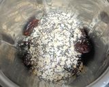 A picture of step 2 of Chocolate Chia Bliss Balls (Sugar-free).