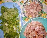 Foto langkah ke 1 dari resep Pokcoy Ayam pentol Saus Tiram.