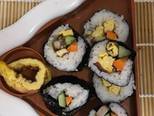 Sushi bước làm 3 hình