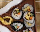 Hình bước làm 3 của món Sushi