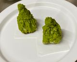 A picture of step 8 of Matcha Sweet Potato Christmas Tree.