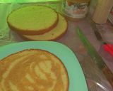 Foto del paso 1 de la receta: Torta de Vainilla con Dulce de Leche y Chips de Chocolate 🍰