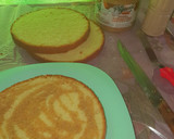 Foto del paso 1 de la receta: Torta de Vainilla con Dulce de Leche y Chips de Chocolate 🍰