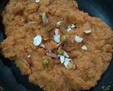 A picture of step 4 of Muskmelon Halwa.