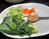 豬肉洋蔥煎餅&蝦皮青江菜&小黃瓜食譜步驟1照片