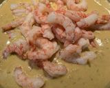 A picture of step 4 of Shrimp Curry.