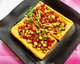 Hình bước làm 4 của món Đậu Hủ Chiên Ngũ Sắc Chay