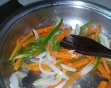 Foto del paso 3 de la receta: Chaomin con pollo