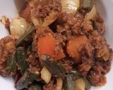 A picture of step 3 of Bhindi Do Pyaza.