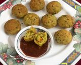 A picture of step 10 of Masala Appe.