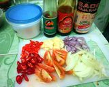 Foto langkah ke 1 dari resep 42. Cah Kangkung Kecambah Pedas.