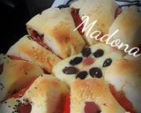 صورة لخطوة 3 من وصفة فطيره البيتزا 🍕🍕
