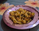 आलू और प्याज़ के सागे की सब्जी (aloo aur pyaz ke saag ki sabzi recipe in Hindi) रेसिपी चरण 2 फोटो