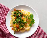 Foto langkah ke 4 dari resep Dadar Sambal Cilantro.