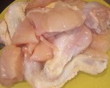 Foto del paso 4 de la receta: Pollo con salsa de almendras y patatas