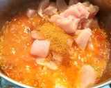 A picture of step 7 of Chicken Ginger Curry😍🍗🍜.