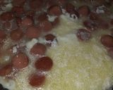 Foto del paso 2 de la receta: Claras de huevo con salchicha