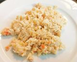 Foto del paso 2 de la receta Tortilla de carne de Cangrejo y Langostinos
