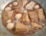 Foto langkah ke 4 dari resep Semur Telur Puyuh dan Tahu.