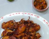 Foto langkah ke 5 dari resep Cumi Bakar (Teflon) + Sambal Kecap-Jeruk Nipis.
