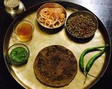 A picture of step 3 of Bajra pancake (Millets).