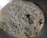 A picture of step 5 of Curry leaves podi.