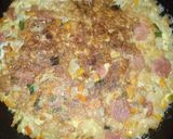 Foto langkah ke 6 dari resep Fritatta Fusili Mix Sayuran (Topping Pizza).