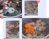 Hình bước làm 3 của món Canh BÍ NGÒI nấu mọc