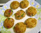 A picture of step 2 of Noodles Cutlet.