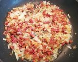 Foto del paso 7 de la receta: Rigatoni con jamón y setas en salsa de tomate