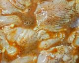 A picture of step 1 of Chicken Steak.