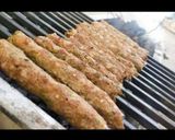 A picture of step 2 of Seekh kababs.